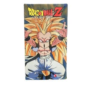 Dragon Ball Z - Fusion: Losing Battle VHS 2002‎ Anime Action Funimation